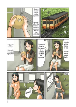 Page 2 of Nazo no Ball ni Tobasarete Roshutsu Kuukan ni | A Mysterious Ball Sent Me into Exhibitionist Space