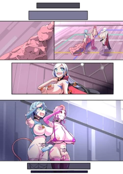 Page 36 of Warui Futanari Kanbu ni Makete Kaizou Souchi ni Tsunagarechau Hero-san no Hanashi. Goutetsu no Dagger Ch. 1