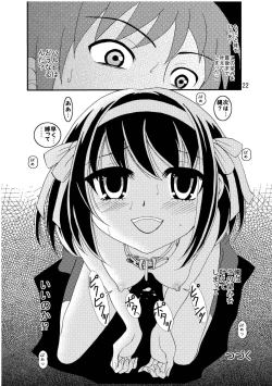Page 22 of Suzumiya Haruhi-san no Kiken na Ai Taiken 2