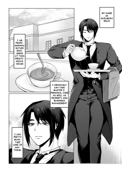 Page 2 of Junjin no Koto ga Daikirai na Shutsuji no Nukari no Nai Seishori Gyoumu | Perfect Sexual Assistant of Butler Who Detest the Master
