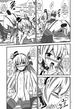 Page 6 of Kuubo Wochan no Amatsukaze Yuri Dorei Choukyou| Standard Carrier Wo-Class's Amatsukaze Yuri Slave Training