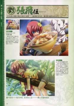 Page 137 of Shin Koihime MusouPerfect Visual Book