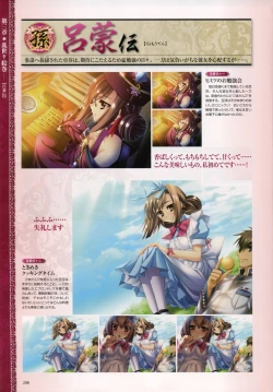 Page 211 of Shin Koihime MusouPerfect Visual Book