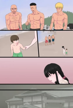 Page 48 of Kurokami Tsurime Mama to Nagisa no YariCir Monogatari