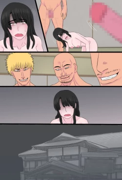 Page 77 of Kurokami Tsurime Mama to Nagisa no YariCir Monogatari