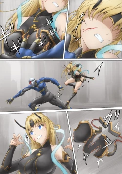 Page 16 of Heroine Haijoku| Heroine Violation: Swapped Between 5 Enemies