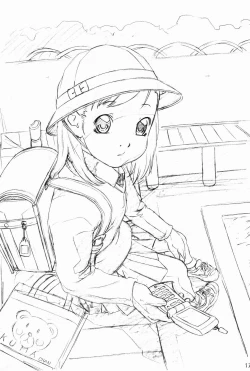 Page 177 of RakugakiOriginal Shoujo Enpitsu Genga