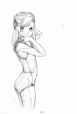 Page 135 of RakugakiOriginal Shoujo Enpitsu Genga