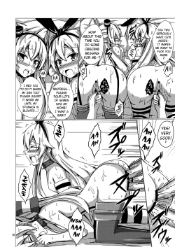 Page 17 of Kuubo Wochan no Shimakaze Yuri Dorei Choukyou| Standard Carrier Wo-Class Shimakaze's Yuri Slave Training