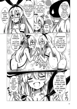 Page 22 of Kuubo Wochan no Shimakaze Yuri Dorei Choukyou| Standard Carrier Wo-Class Shimakaze's Yuri Slave Training