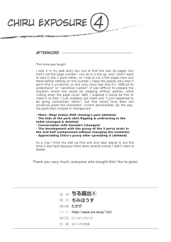 Page 28 of Chiru Roshutsu 4 | Chiru Exposure 4