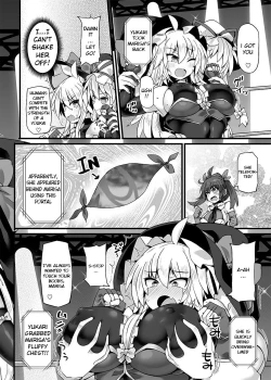 Page 8 of Gensoukyou Futanari Chinpo Wrestling Ecstasy 4 Yukari VS Marisa
