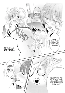 Page 15 of Osananajimi wa Nikushokuple | My Childhood Friend's a Go-Getter!? Our Height Gap Yuri Couple Story