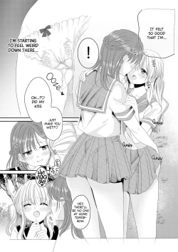 Page 7 of Osananajimi wa Nikushokuple | My Childhood Friend's a Go-Getter!? Our Height Gap Yuri Couple Story
