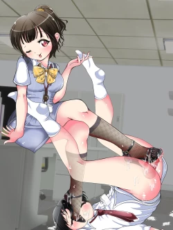 Page 188 of Seifuku OL ni fuma re chau ~tsuRiko senpai wa ashi koki jōzu