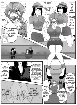 Page 14 of A young lady being arrested 1-8