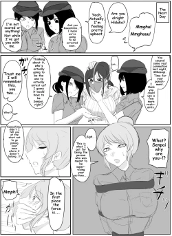 Page 28 of A young lady being arrested 1-8