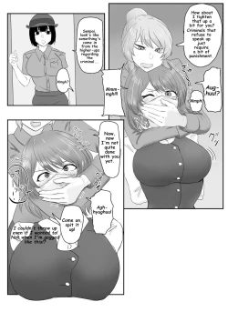 Page 7 of A young lady being arrested 1-8