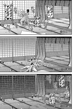 Page 36 of Bakunyuu Hitozuma Kinpatsu Gaikokujin Jokyoushi ga Mura no Inshuu de Kasshoku Shota no Fudeoroshi o Suru Hanashi