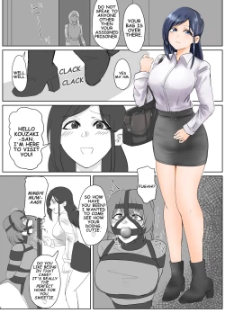 Page 1 of Mikasagi goes to a prison visit!