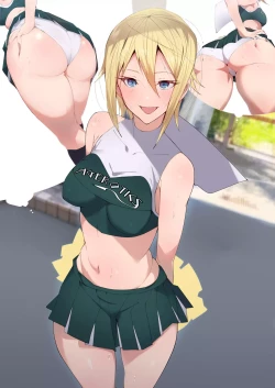 Page 15 of The Lewd Girl With Juicy Curves From America, Cheergirl-Chan