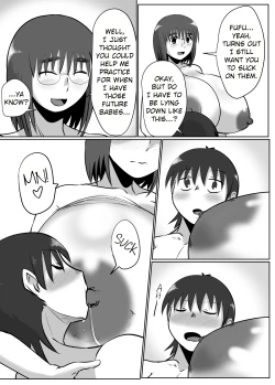 Page 15 of Bonyuu Taishitsu na Bakunyuu Onna ga Oppai Play Suru to Kou Naru | Big Milky Titty Girl Gets Like This When You Play With Her Tits