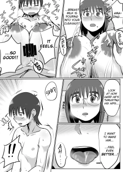 Page 25 of Bonyuu Taishitsu na Bakunyuu Onna ga Oppai Play Suru to Kou Naru | Big Milky Titty Girl Gets Like This When You Play With Her Tits