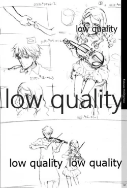 Page 158 of Quartett!全原画集