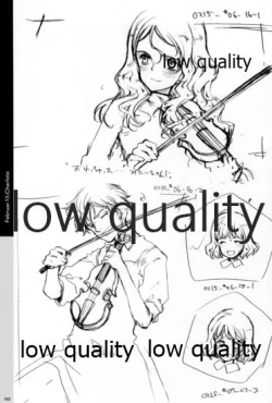 Page 163 of Quartett!全原画集