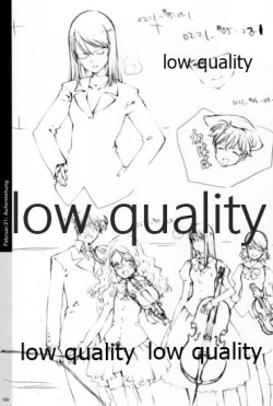 Page 183 of Quartett!全原画集