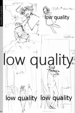 Page 87 of Quartett!全原画集