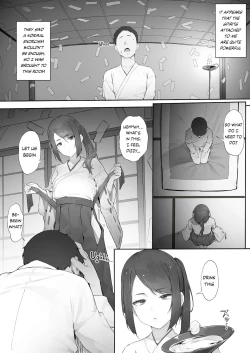 Page 4 of Shinrei Spot ni Ittara Yabbai no ga Tsuita node Nekosogi Suidashite Morau| Uprooting evil spirits at a shrine / Part1