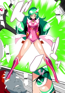 Page 2 of Psycho Lady Meteor VS Dr. Franken Part. A