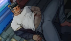 Page 18 of Offstreet, Drunk guy in a back alley