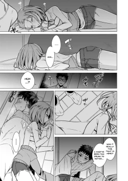 Page 4 of Ato 1mm de Haicchau ne? Zakone Shitetara Tonari no Joshi ni Ijirarete... 113 | You're Just 1mm Away To Getting It In Right? But If I Start Touching The Girl Sleeping In Front Of Me... Ch. 113
