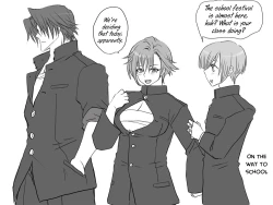 Page 348 of Seitenkango, Shinyuu to | After I got genderbend, my friend and I...