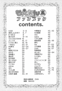 Page 4 of Moetan Ura Fanbook