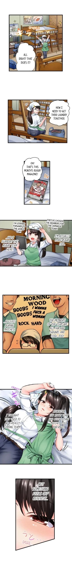 Page 7 of Dick Me Up Inside | Mezametara Sounyuu Sunzen. Nikushoku Danshi Ryou de Utatane Joshi wa Naburareru