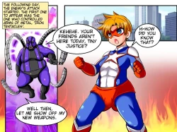 Page 4 of TINY JUSTICE - The Hero Boy Defeat Rape