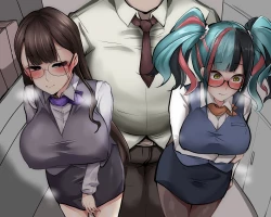 Page 7 of セクハラ上司とOLなぎこ&かおるこ