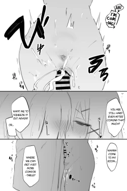 Page 8 of Misshitsu ni Tojikomerareta Futari ga Ecchi na Koto shichau Hanashi