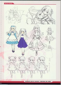 Page 34 of CRYSTALIA 4thPROJECT Akatsuki Yureru Koi Akari AKATSUKI ART BOOK