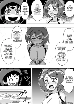 Page 9 of Yuri-chan, Pokemon pretend to be naked and take a walk with a nipple lead