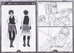 Page 22 of Artbook - Hakuoki Shinsengumi Kitan