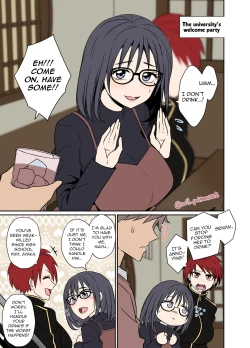 Page 2 of Daigaku no Shinjin Kangeikai de Ichinensei o Yowasete Warui Koto o Suru Hanashi