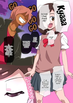 Page 1 of mega W magical girl comic