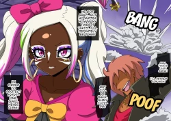 Page 21 of mega W magical girl comic