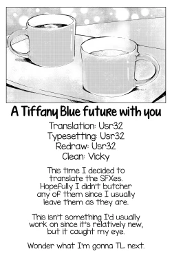 Page 26 of Tiffany Blue no Mirai o Kimi to | A Tiffany Blue future with you