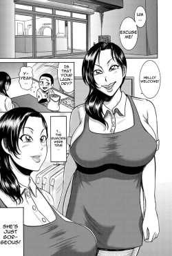Page 1 of Toshi Densetsu no Bakunyuu Cleaning-ten | Busty Laundry Lady From The Urban Legend