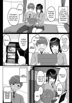 Page 3 of Kouhai Kanojo ni ASMR Kiiteru no ga Baremashita